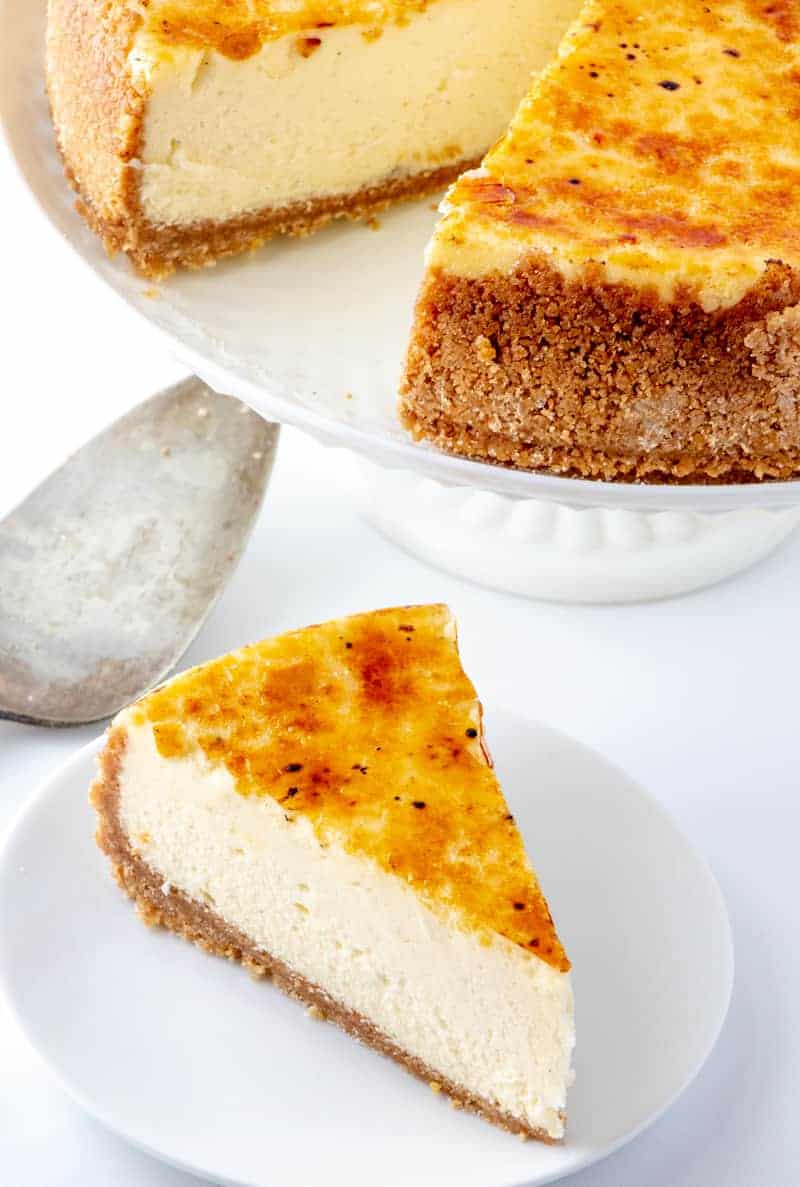 GÂTEAU EN POINTE | CHEESECAKE à la CRÈME BRÛLÉE